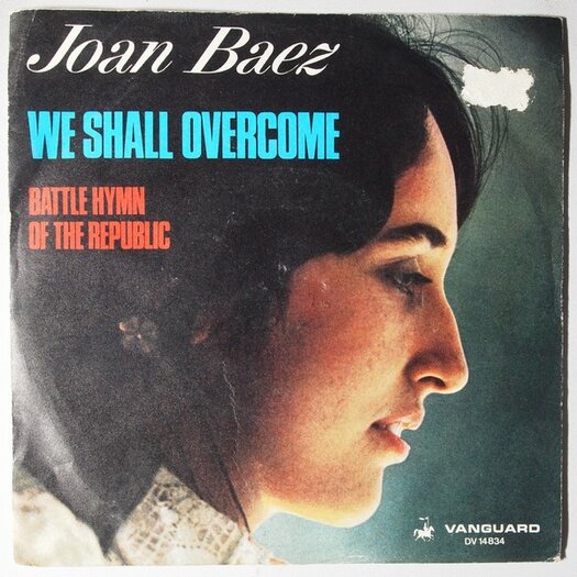 Joan Baez - We shall overcome - Single - vinylplaten.com