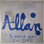 Allan - I need you so bad - Single