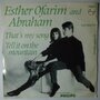 Esther Ofarim and Abraham - That's my song - Single